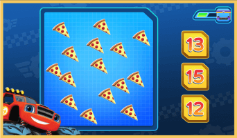 Multiple choice counting acivity